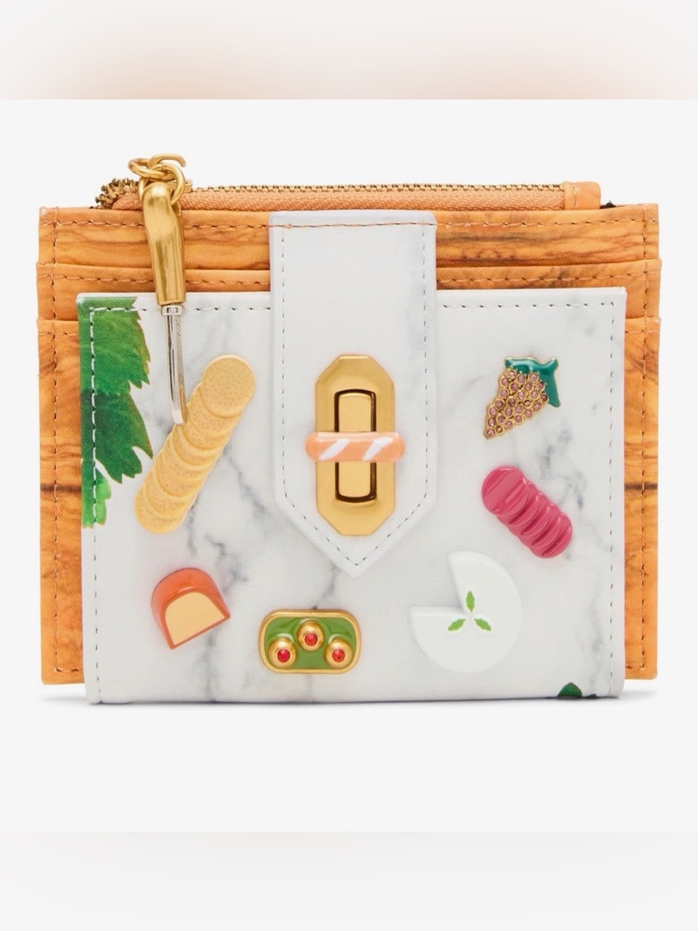 Betsey Johnson Char-cute-erie Bilfold Wallet NIP